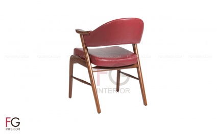 Ghế gỗ cafe có tay URBAN