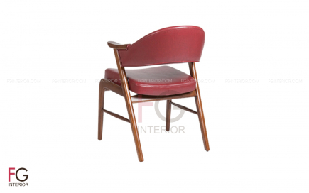 Ghế gỗ cafe có tay URBAN