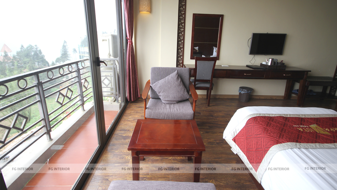 Vẻ đẹp yên bình ngọt ngào bên trong Sapa Vista hotel