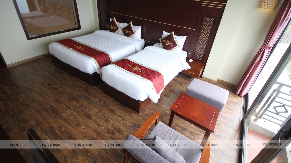 Vẻ đẹp yên bình ngọt ngào bên trong Sapa Vista hotel