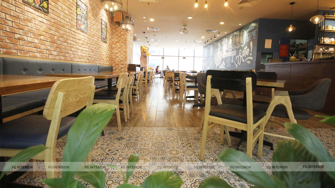 Nhà hàng Paloma Vincom Bà Triệu thay màu áo mới sang trọng