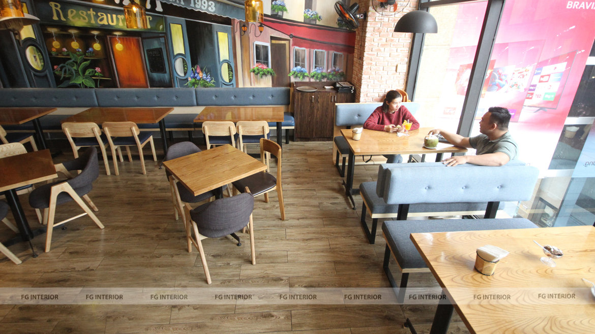 Nhà hàng Paloma Vincom Bà Triệu thay màu áo mới sang trọng