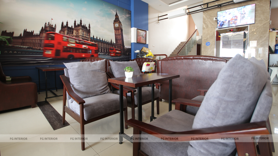 London thu nhỏ tại quán cafe London coffee Bắc Giang