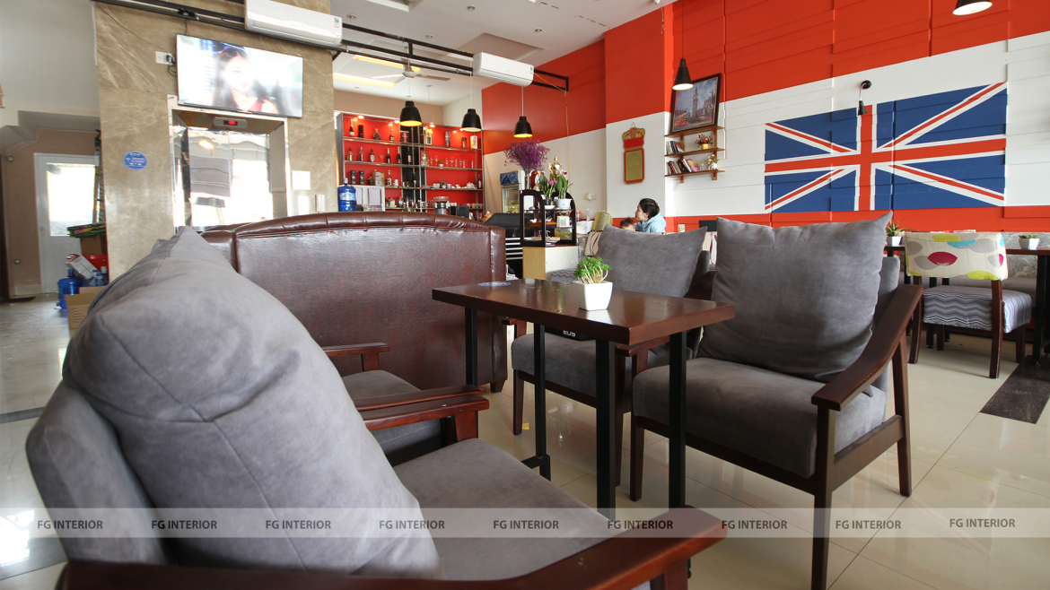 London thu nhỏ tại quán cafe London coffee Bắc Giang