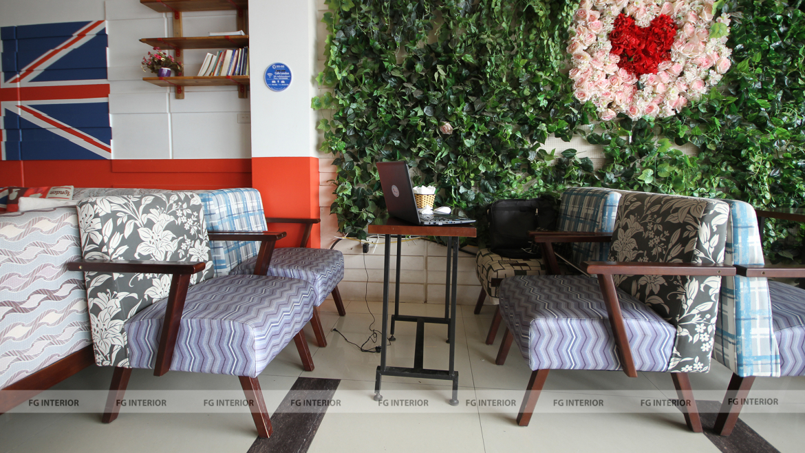 London thu nhỏ tại quán cafe London coffee Bắc Giang