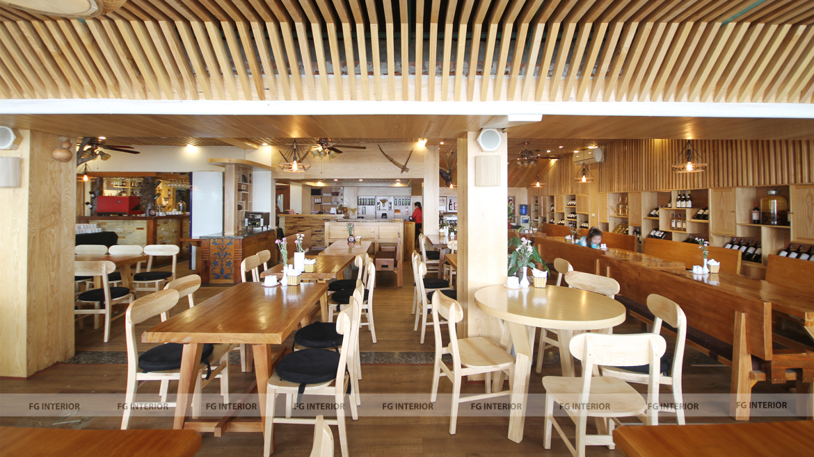 Choáng ngợp trước không gian nội thất sunny mountain hotel