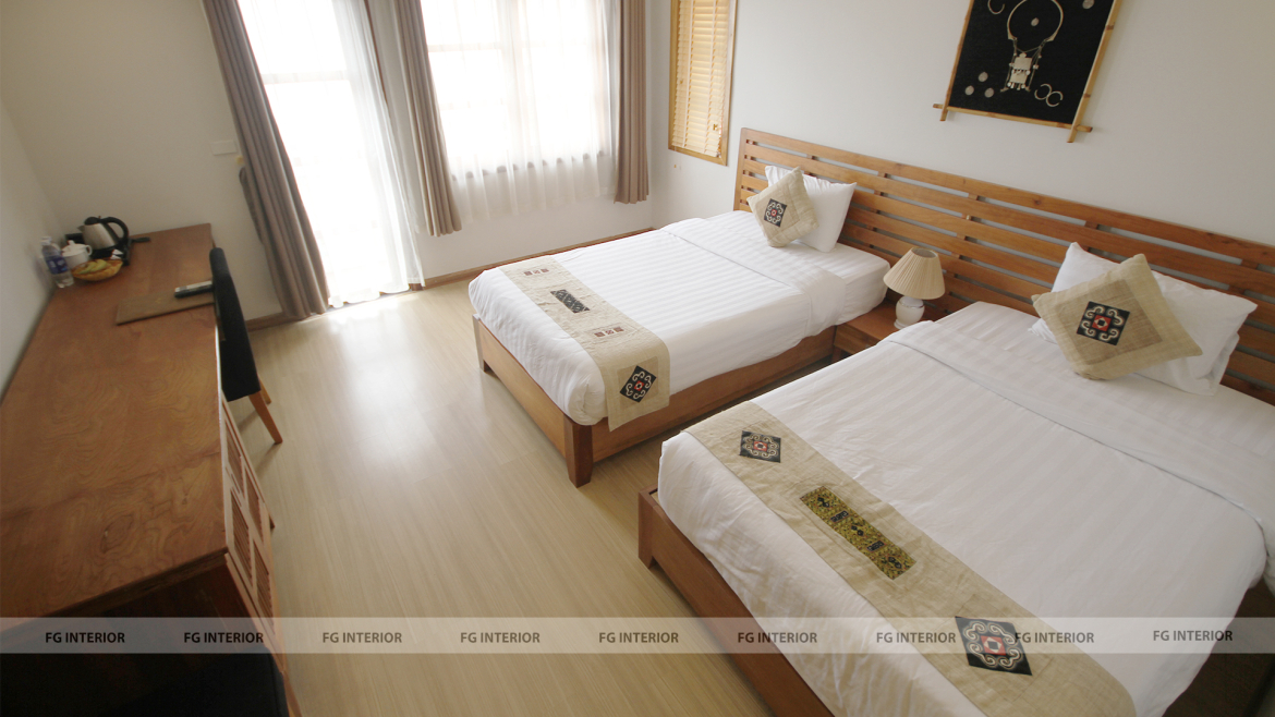 Choáng ngợp trước không gian nội thất sunny mountain hotel