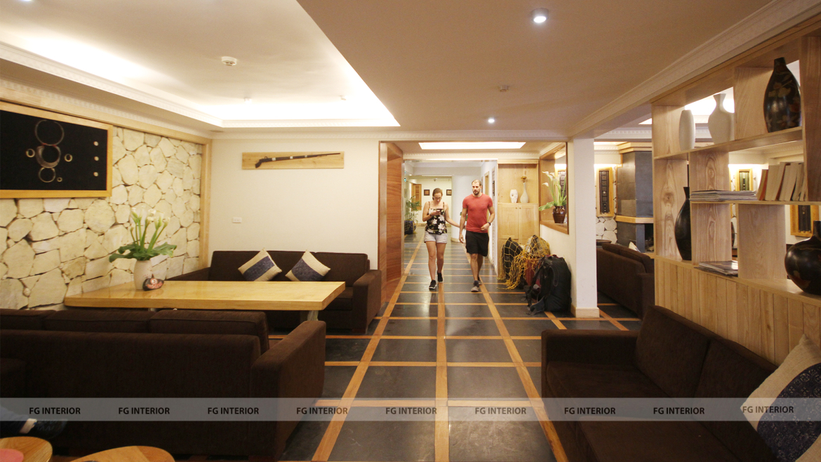 Choáng ngợp trước không gian nội thất sunny mountain hotel