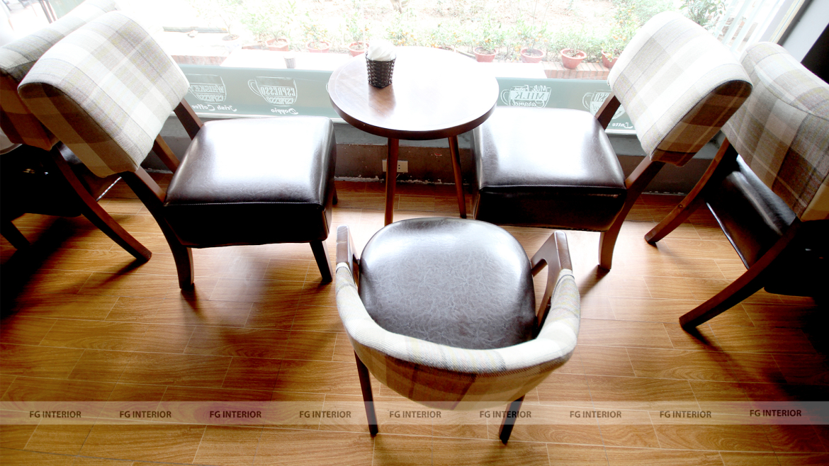 Phong cách thiết kế nội thất hiện đại Á Đông tại The cafein 17T11 Nguyễn Thị Định